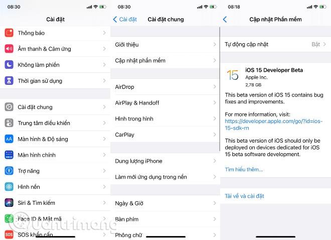 So installieren Sie die Betaversion von iOS 15 und die öffentliche Betaversion von iOS 15 auf dem iPhone