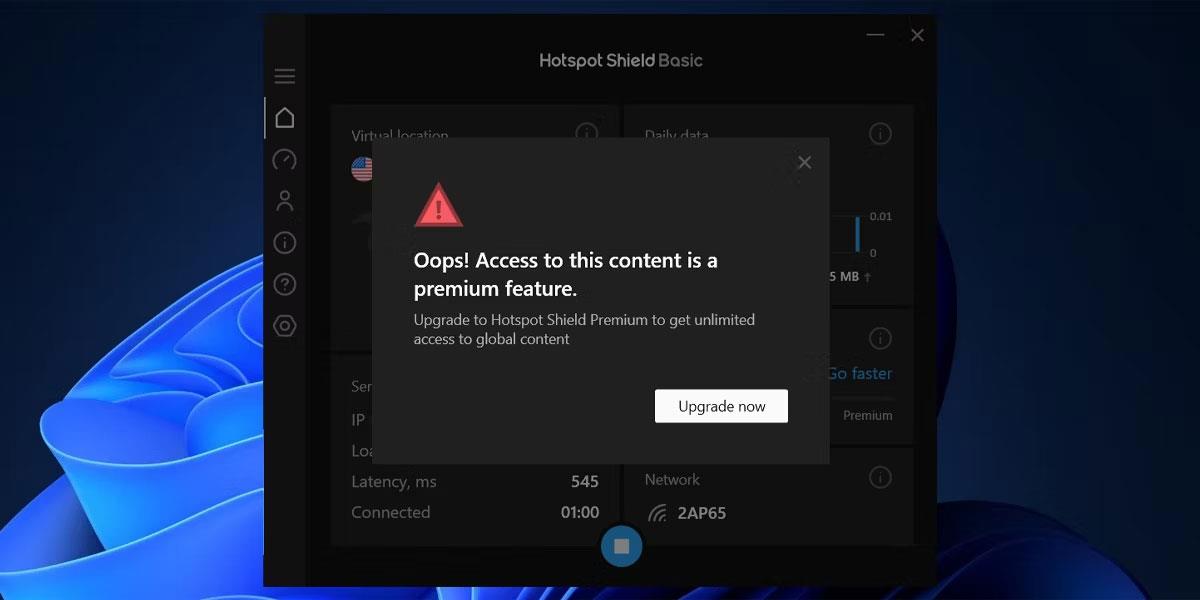 Dovrei usare la VPN gratuita di Hotspot Shield?