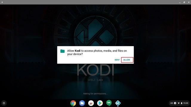 Comment installer Kodi sur Chromebook