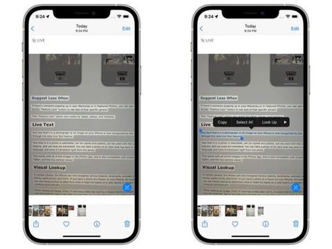 Новые функции в приложении «Фото» на iOS 15