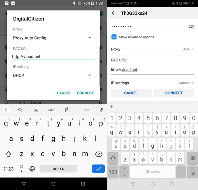 Comment configurer un serveur proxy pour Wifi sur Android