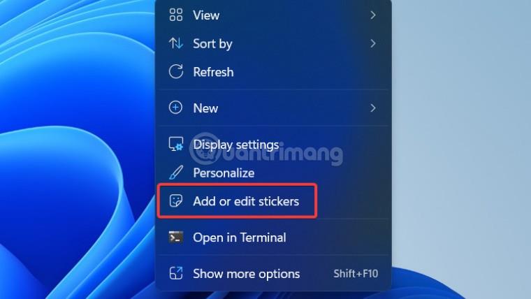 Comment ajouter des autocollants à l'écran Windows 11