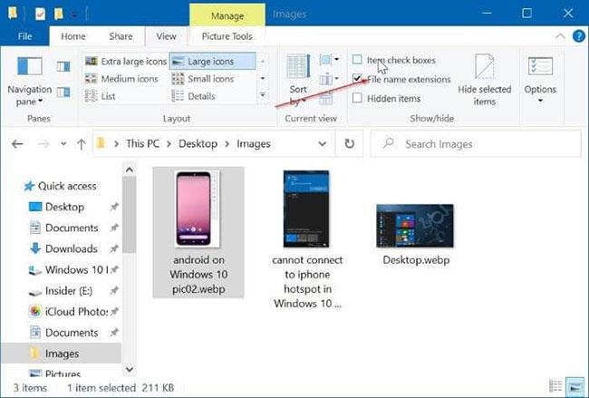 4 façons d'ouvrir des images WebP sous Windows 10