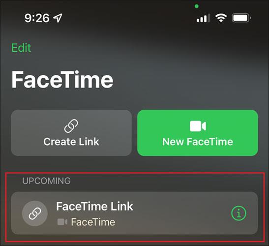 Come estrarre e condividere il collegamento FaceTime