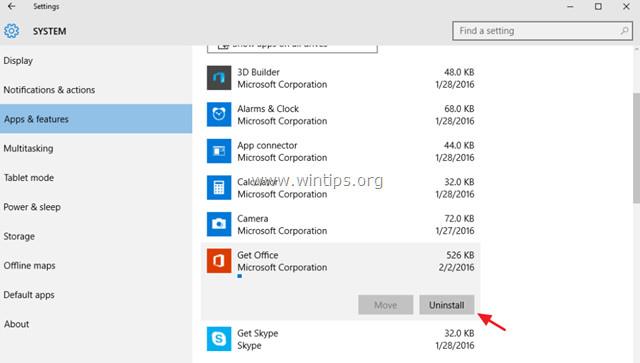 Istruzioni per disinstallare le applicazioni Modern su Windows 10/8.1/8