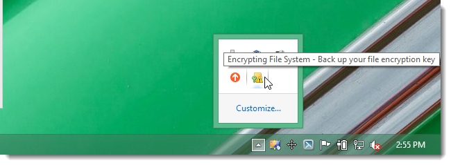 Instructions d'utilisation d'EFS pour crypter des fichiers et des dossiers sous Windows 8.1 Pro