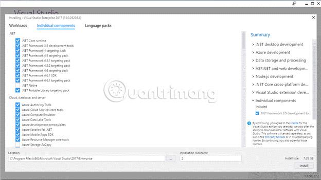 Come creare un file di installazione offline di Visual Studio