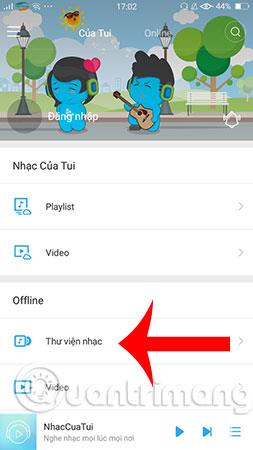 Comment télécharger l'intégralité de la playlist Nhaccuatui sur votre téléphone