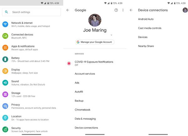 Comment utiliser le partage à proximité sur les téléphones Android