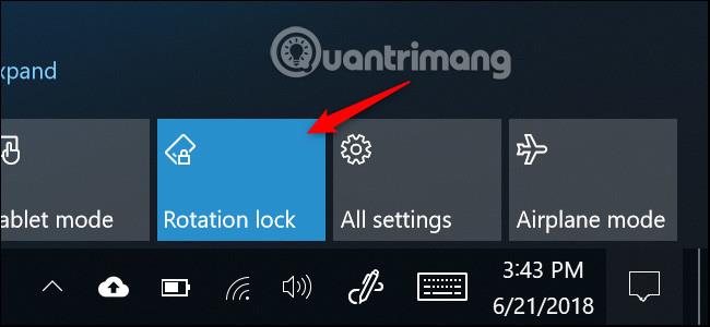 Comment désactiver la rotation automatique de l'écran dans Windows 10