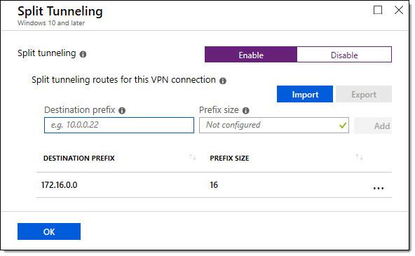 Microsoft Intune을 사용하여 Windows 10에서 Always On VPN 구성