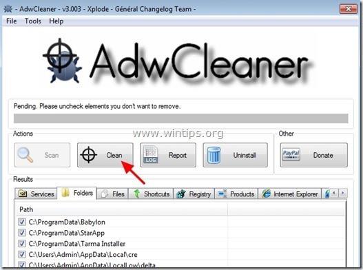 Ecco come rimuovere l'adware VideoScavenger Toolbar