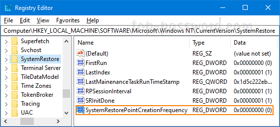 Instructions pour créer des points de sauvegarde et de restauration (point de restauration) sous Windows 10