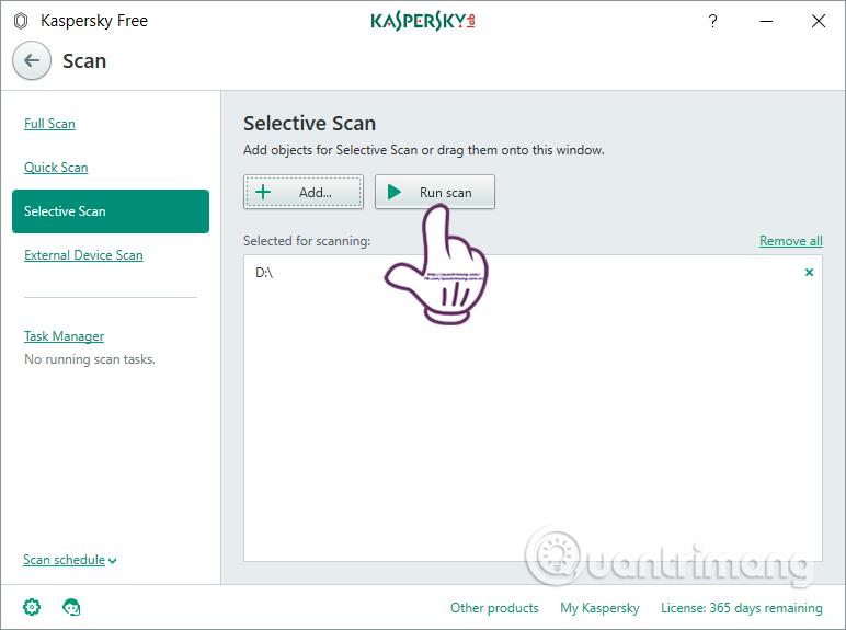 Kaspersky Security Cloud を使用してコンピュータ上のウイルスを削除する方法