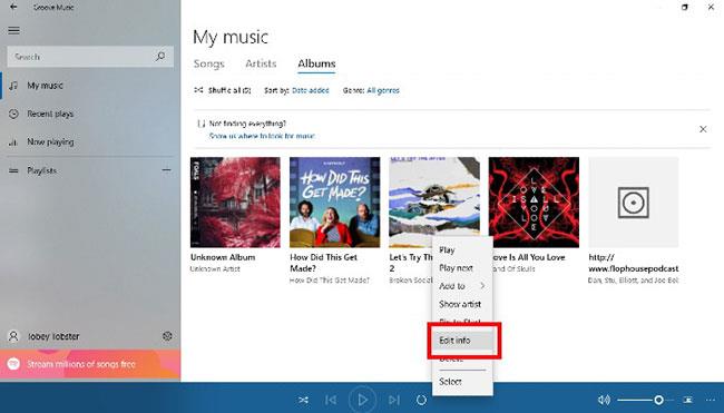 如何在 Windows 10 中新增 MP3 專輯封面