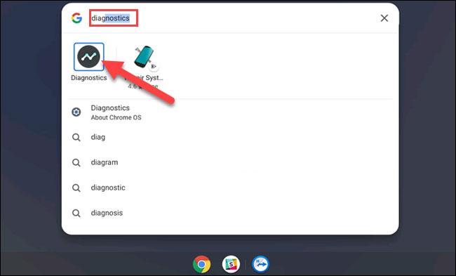 Come utilizzare l'applicazione diagnostica sul Chromebook