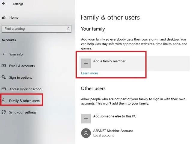 Comment configurer les fonctionnalités de Microsoft Family Safety dans Windows 10