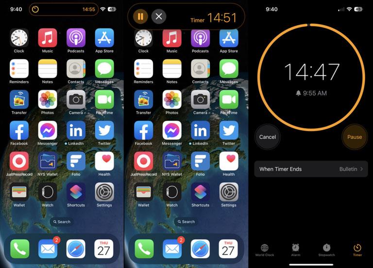 Come utilizzare Dynamic Island su iPhone 15