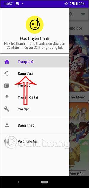 Comment utiliser l'application de lecture de bandes dessinées sur Android