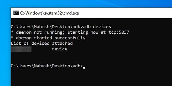 ADB を使用して Windows および Mac から Android スクリーンショットを撮る方法