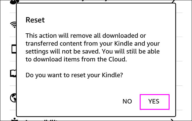 Comment redémarrer et réinitialiser Amazon Kindle