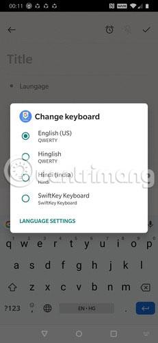 So geben Sie mit Gboard auf Android mehrere Sprachen ein