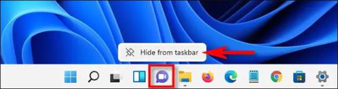 Comment supprimer licône « chat » sur la barre des tâches de Windows 11