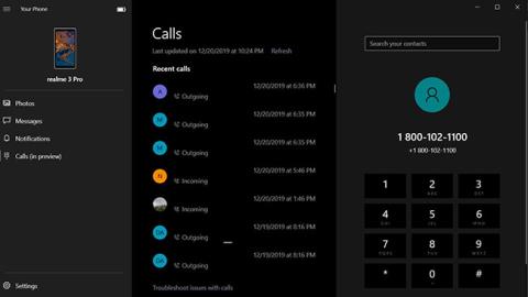 Comment passer des appels depuis Windows 10 à laide de lapplication Votre téléphone
