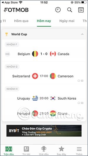 Comment afficher les résultats de la Coupe du monde 2022 sur l'écran de verrouillage de l'iPhone