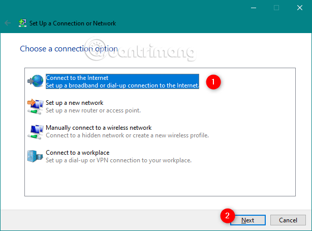 Come configurare e utilizzare la connessione Internet PPPoE su Windows 10