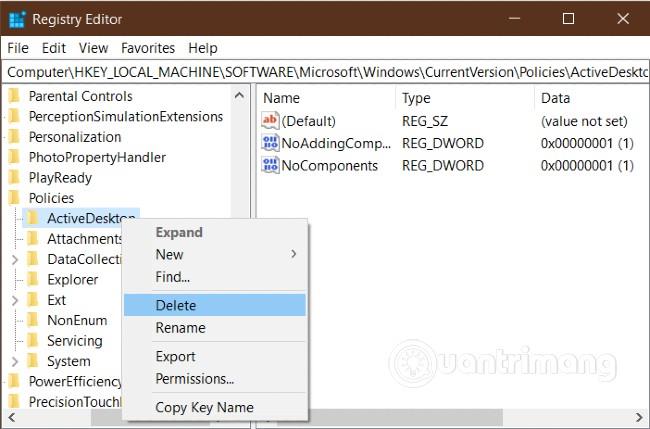Correzione dell'errore relativo all'impossibilità di modificare lo sfondo del desktop di Windows 10 utilizzando Criteri di gruppo