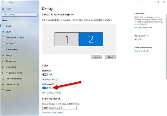 Windows 10에서 HDR을 활성화하는 방법