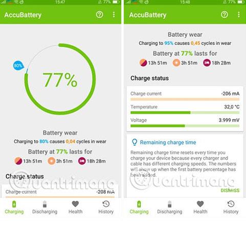 Comment vérifier la batterie d'un smartphone Android, vérifier la durée de vie de la batterie