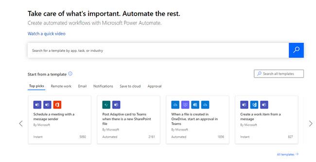 Microsoft Power Automate を使用して日常的なタスクを自動化する方法