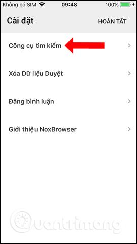 Comment utiliser le navigateur NoxBrowser sur Android, iOS