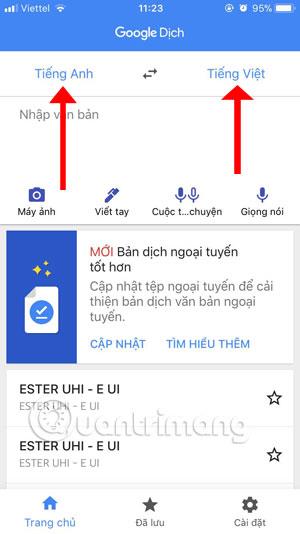 Google 번역 채팅을 사용하여 외국인과 채팅