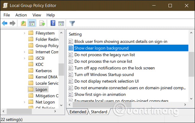 Come disattivare la sfocatura dello sfondo della schermata di accesso su Windows 10