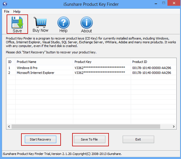 Come trovare il codice Product Key su Windows 8 o Windows 8.1?