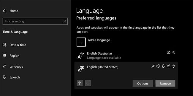 Comment masquer la barre de langue de la barre des tâches de Windows 11