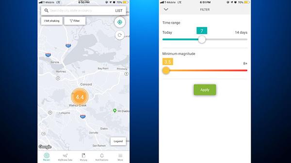 Come utilizzare l'app MyShake: applicazione di segnalazione dei terremoti