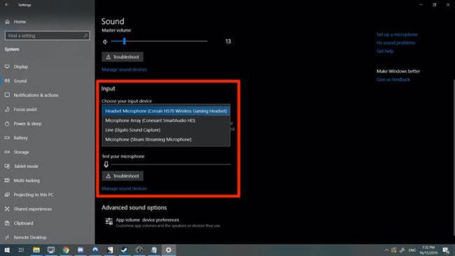 Comment tester le microphone sous Windows 10