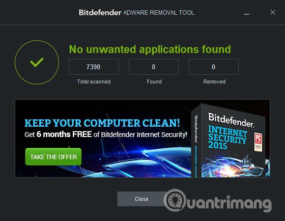 Come utilizzare Bitdefender Adware Removal Tool per rimuovere adware su Windows