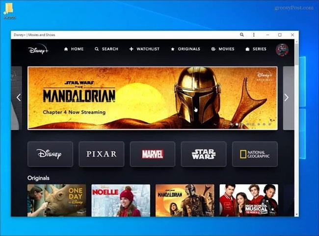 Comment installer Disney Plus en tant qu'application sur Windows 10