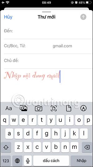 Comment changer la police Apple Mail sur iPhone