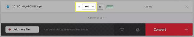 Come convertire file MP4 in MP3