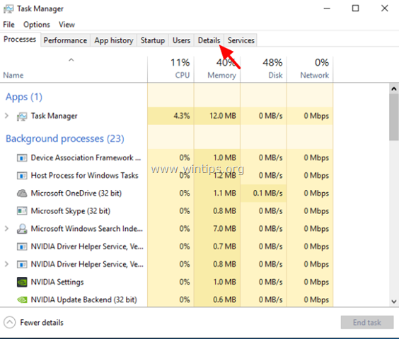 Windows 10/8.1/8에서 TiWorker.exe로 인해 비정상적으로 높은 CPU 오류 수정