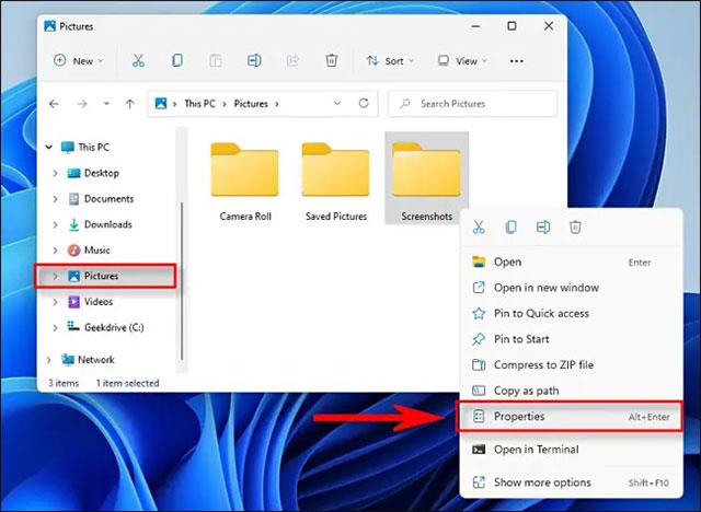 Come modificare la posizione in cui vengono salvati gli screenshot su Windows