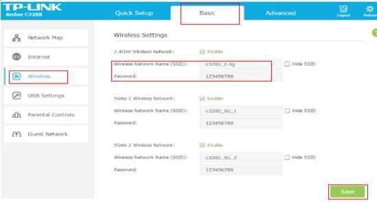 Wie ändere ich das WLAN-Passwort von TP-Link?