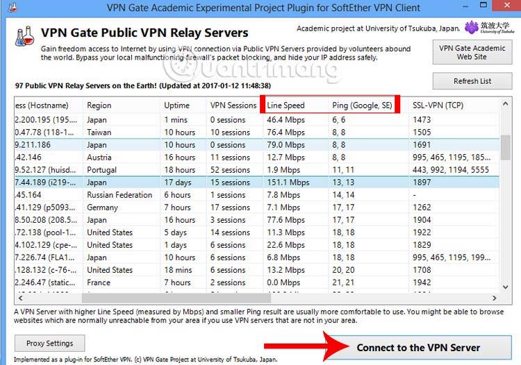 VPN Gate の偽 IP を使用してインターネットを安定させる方法