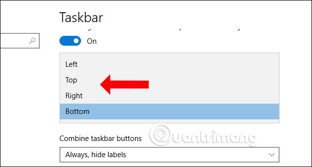 Come cambiare la posizione della barra delle applicazioni su Windows 10